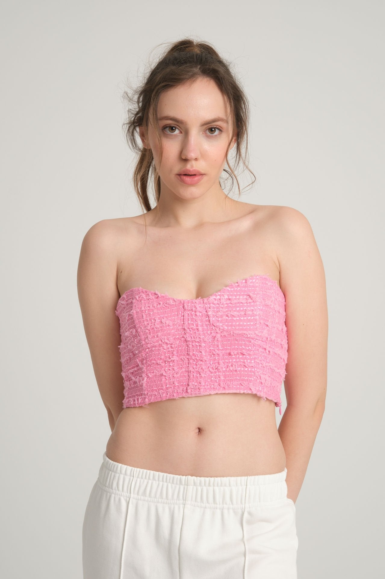 Pembe Tüvit Büstiyer