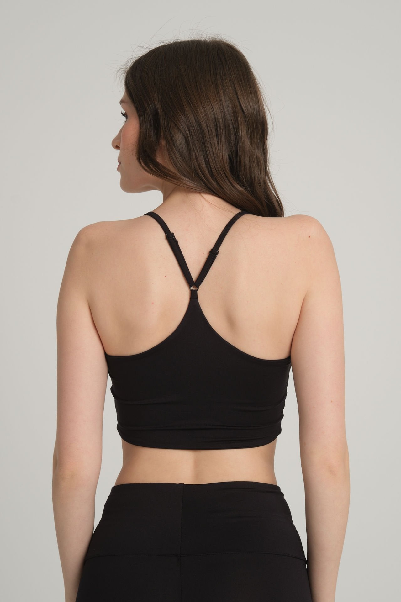 Adjustable Cross Strap Crop Top