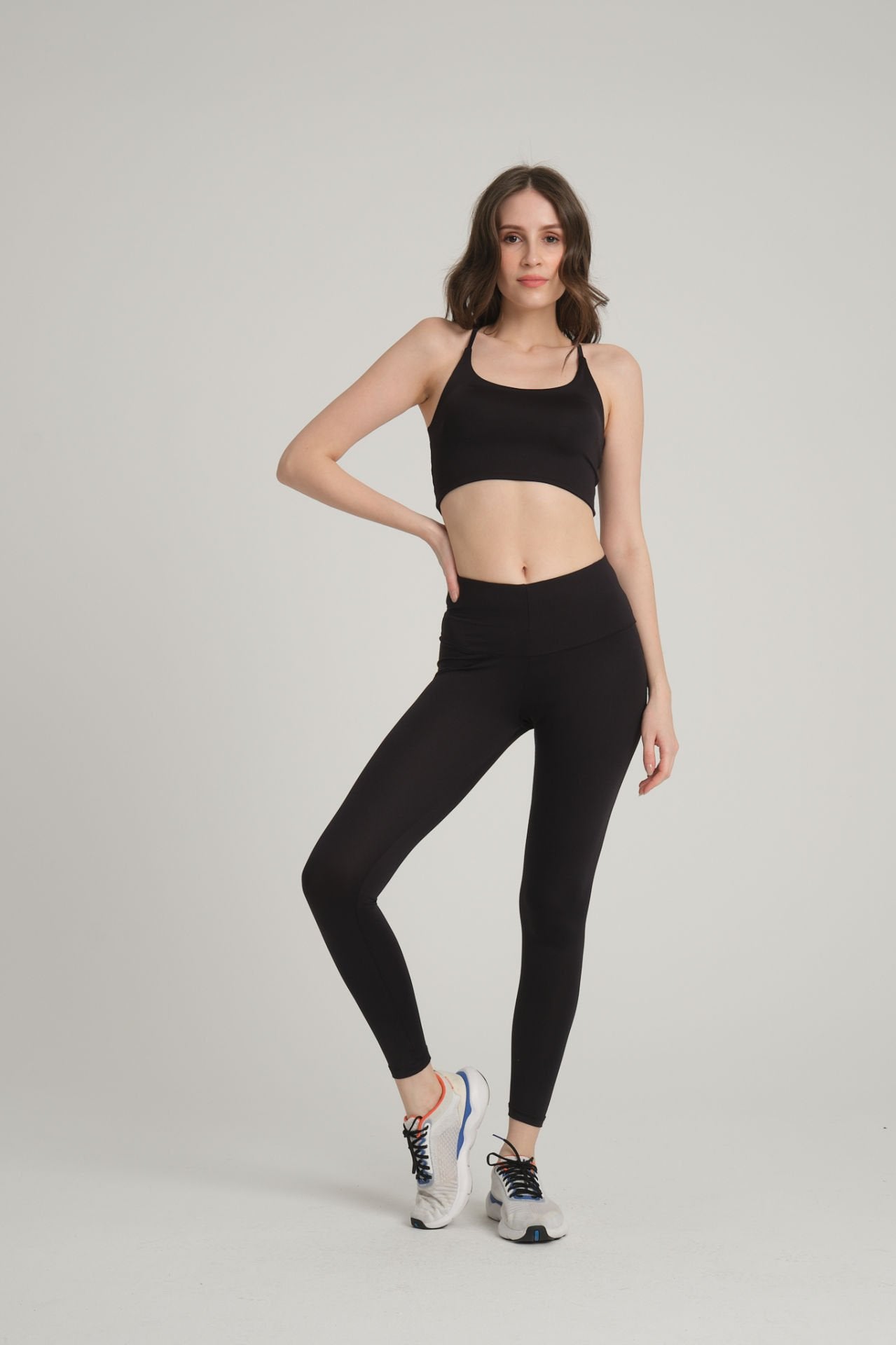 Adjustable Cross Strap Crop Top