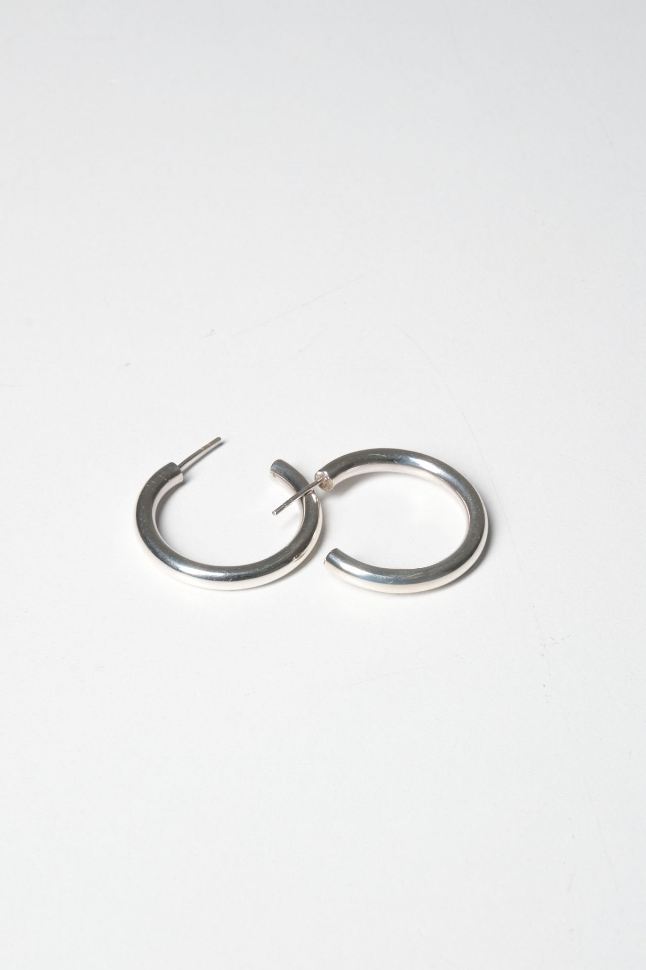 Silver Hoop Earrings