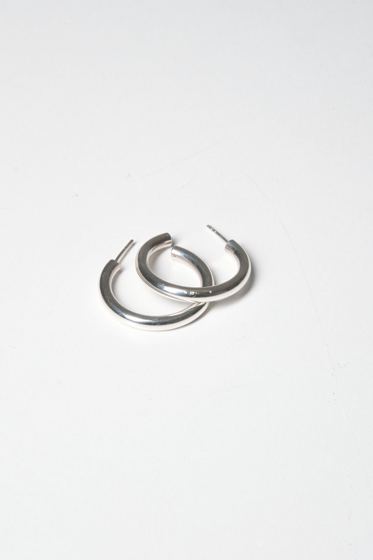 Silver Hoop Earrings
