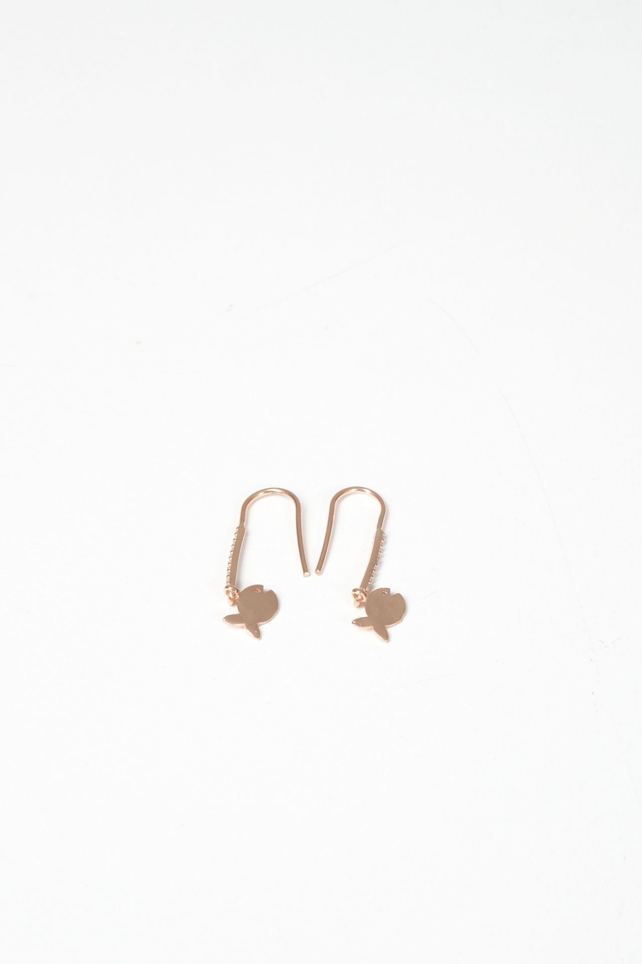 Silver Fish Earrings