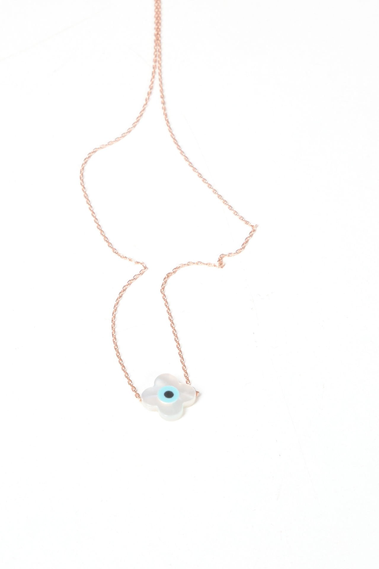 Silver Flower Necklace