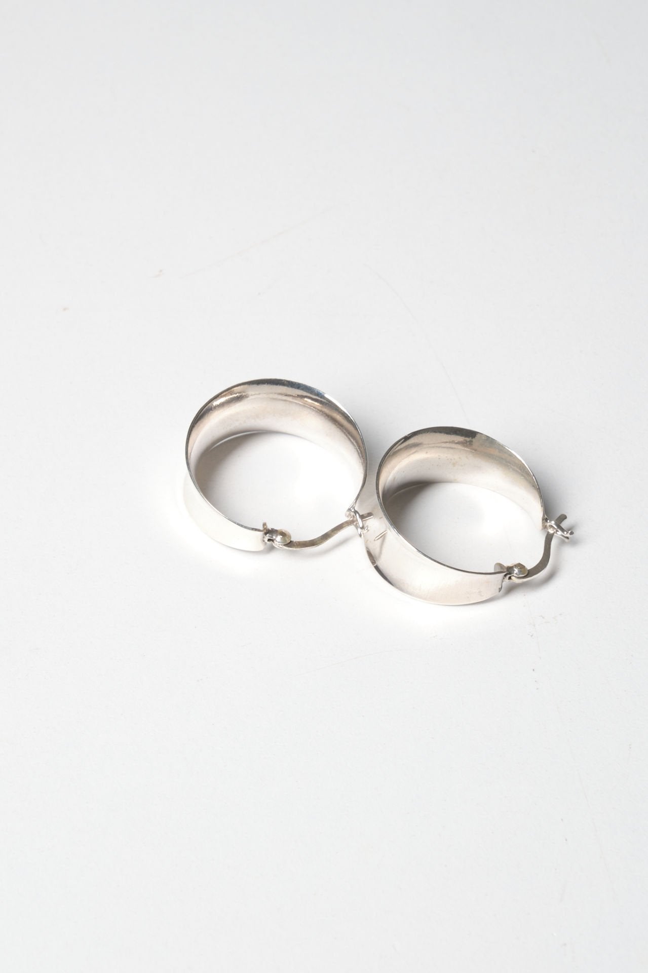 Silver Hoop Earrings