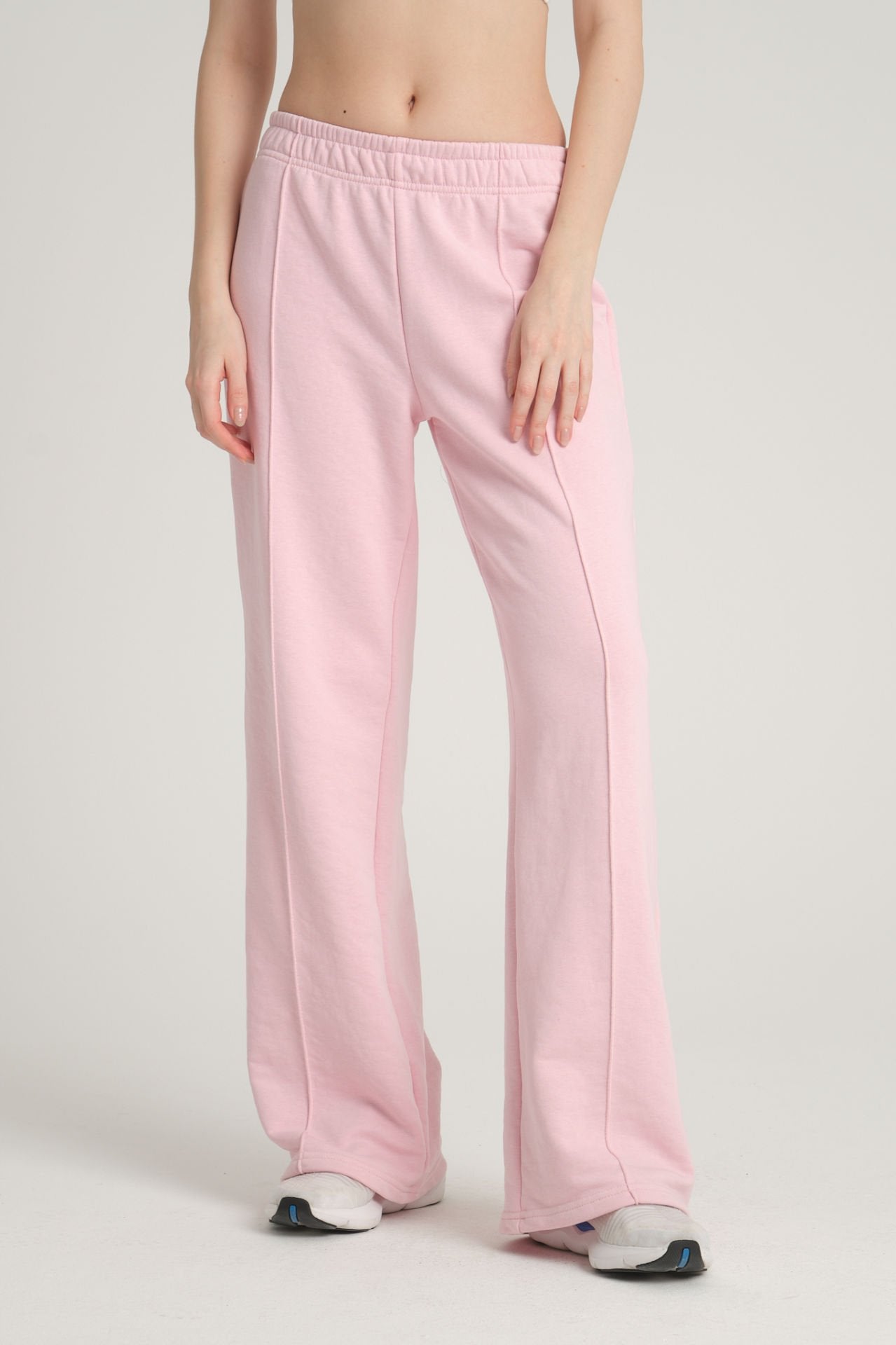 Ribbed Pink Tracksuit