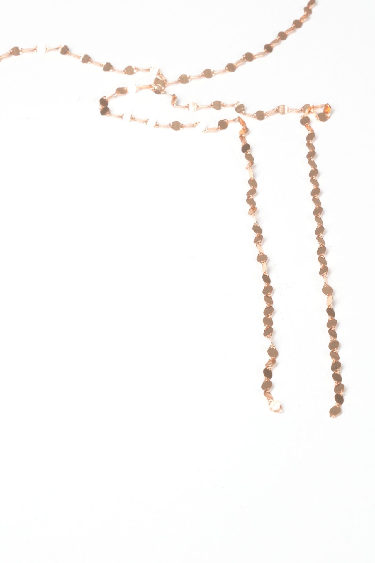 Silver Sequin Necklace