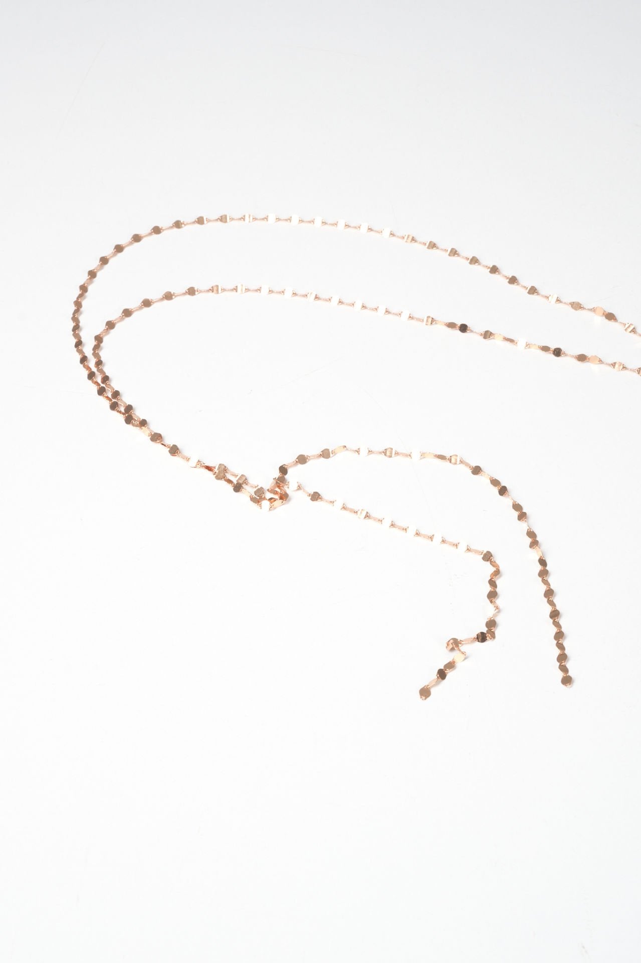 Silver Sequin Necklace