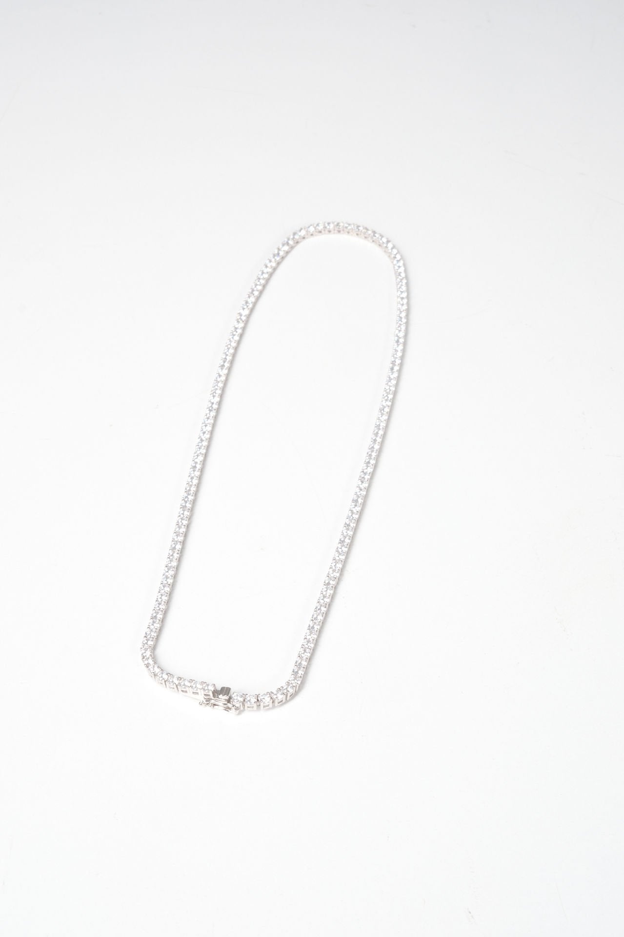 Silver Stone Necklace