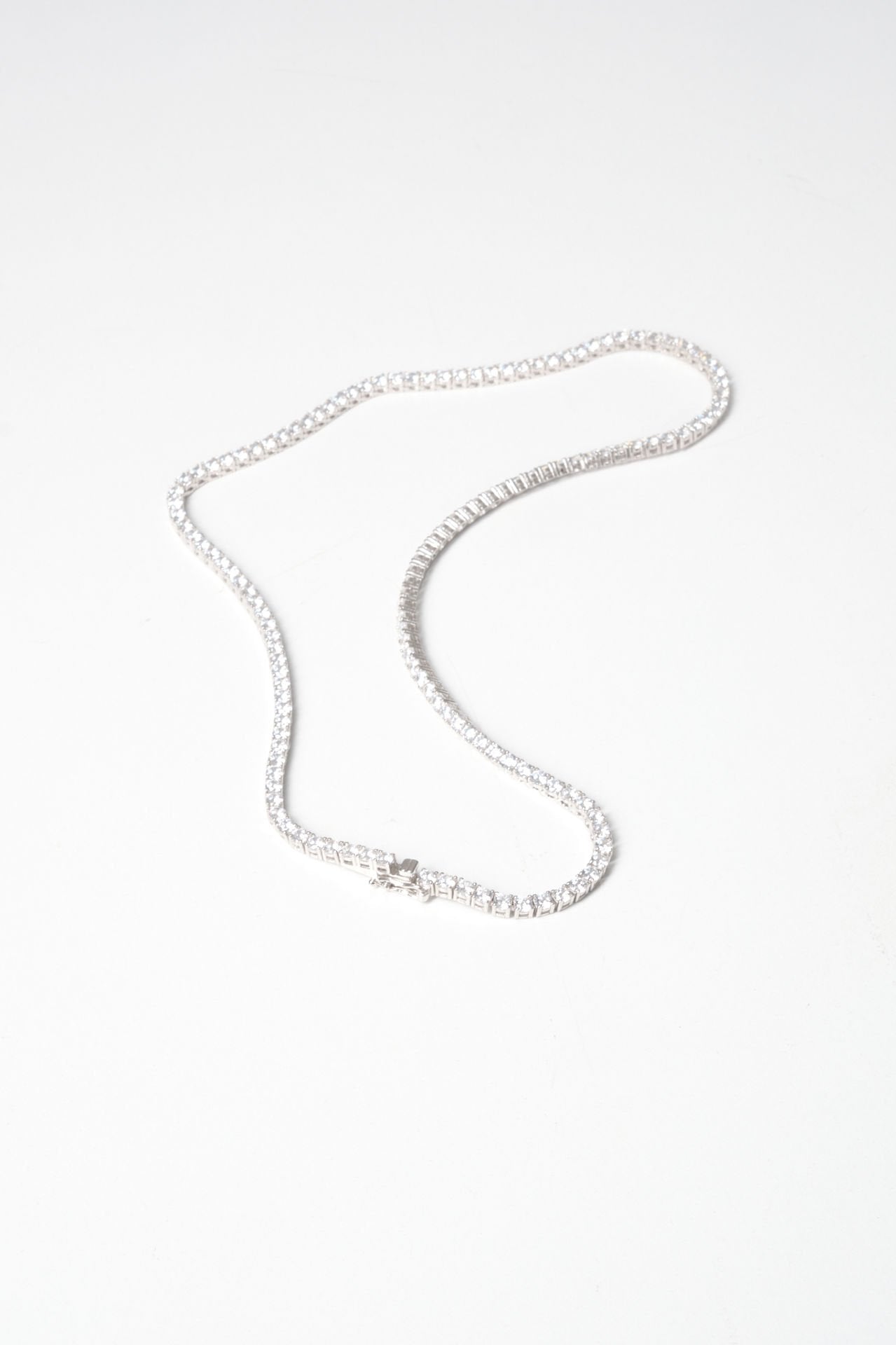 Silver Stone Necklace