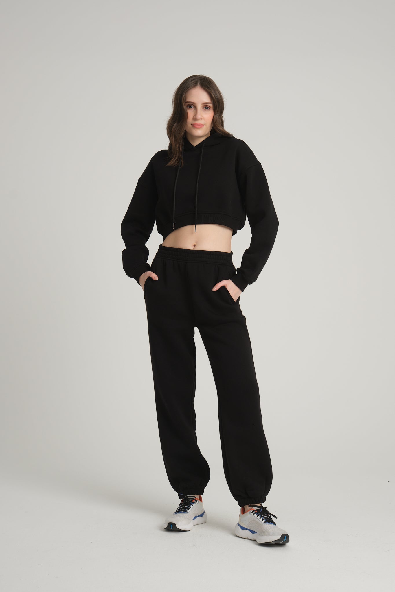 Raised Black Hoodie