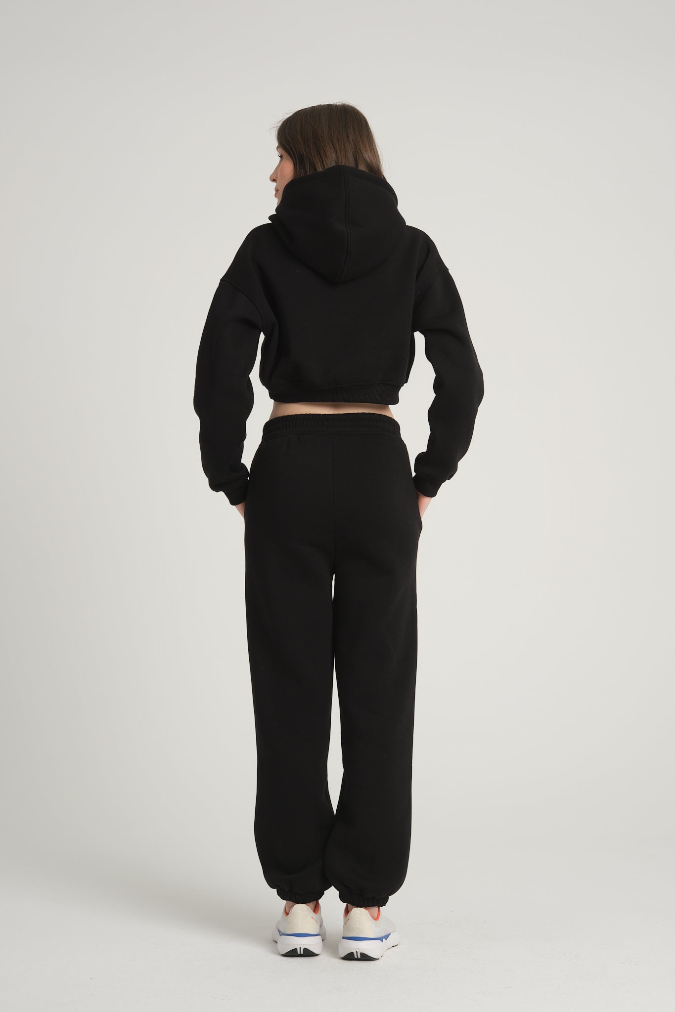 Raised Black Hoodie