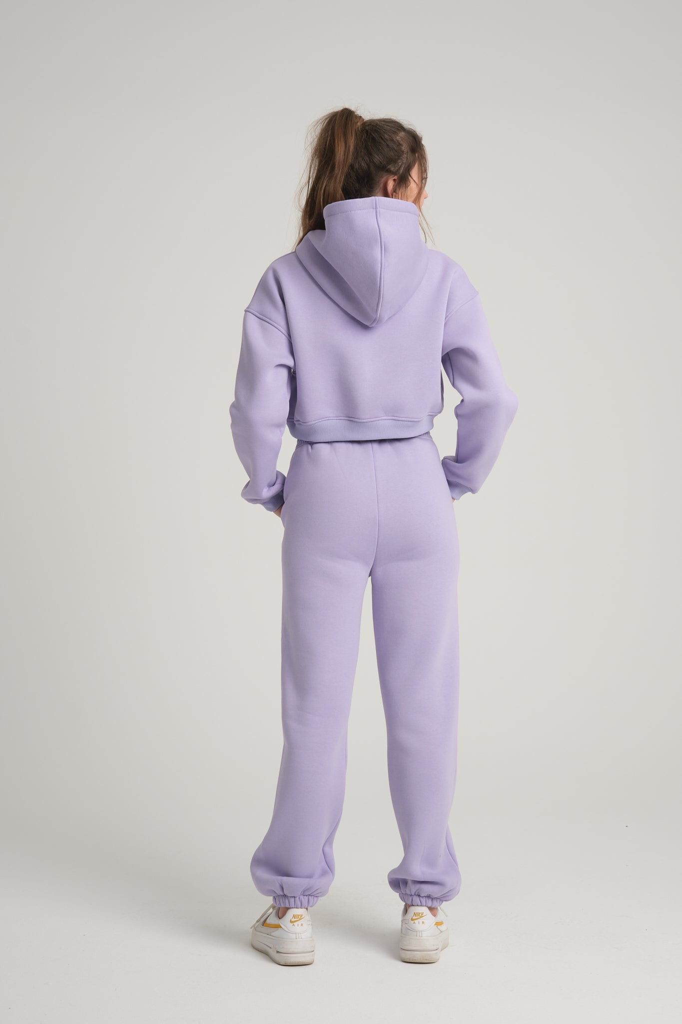Raised Lilac Hoodie