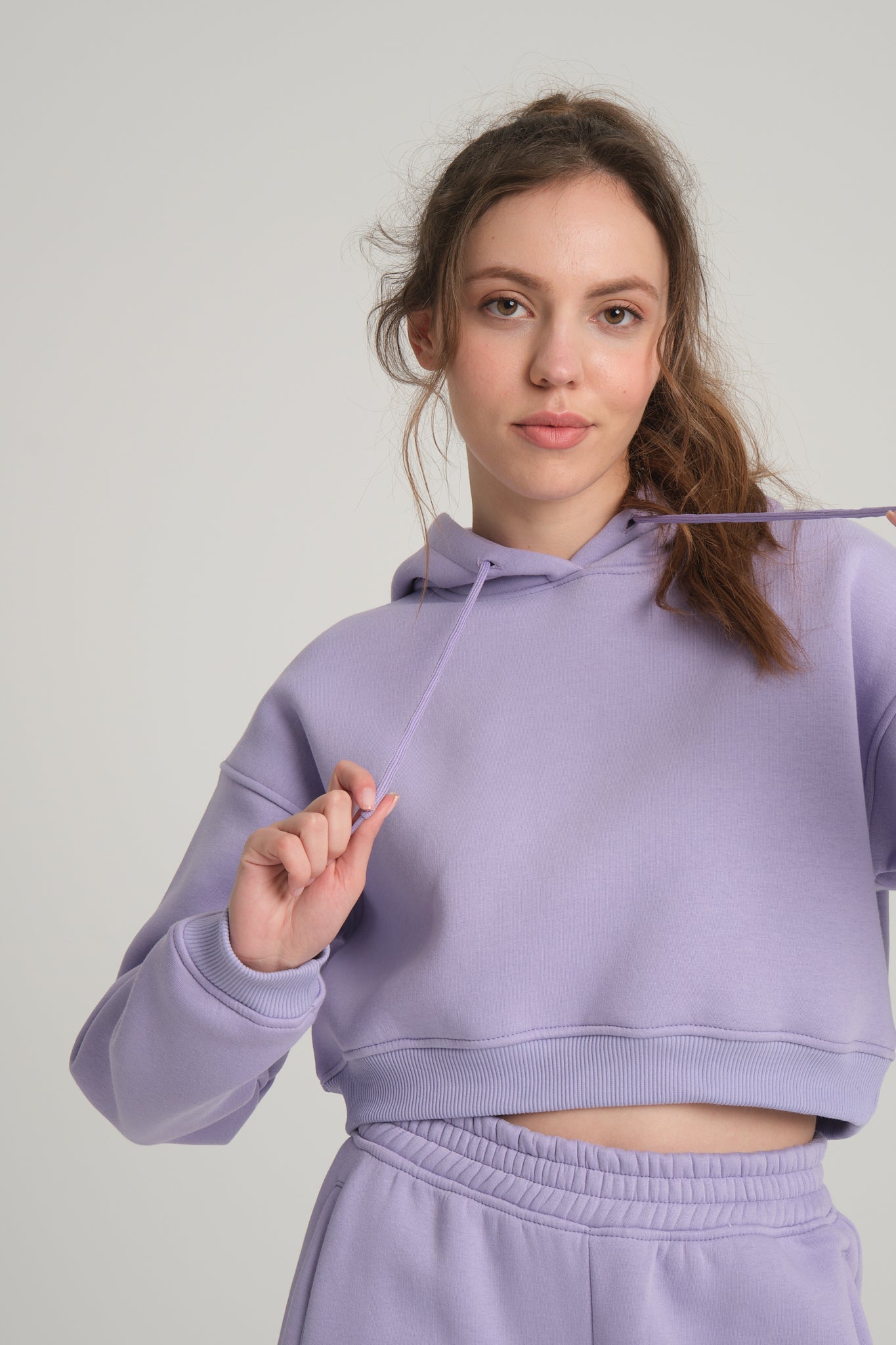 Raised Lilac Hoodie