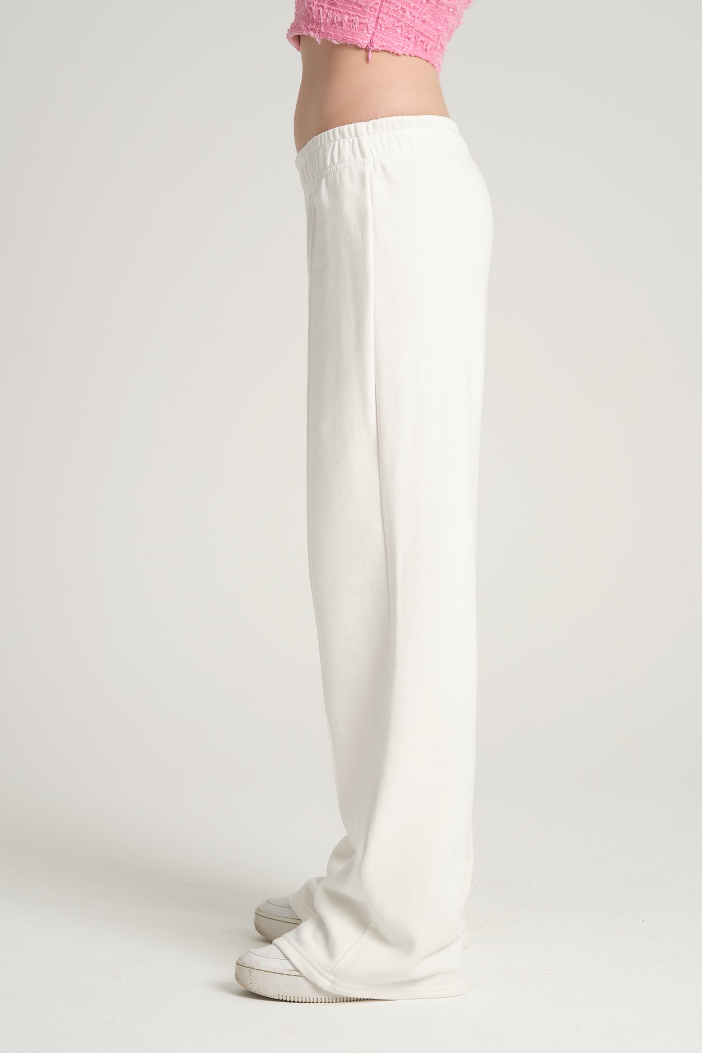 Ribbed Ecru Tracksuit