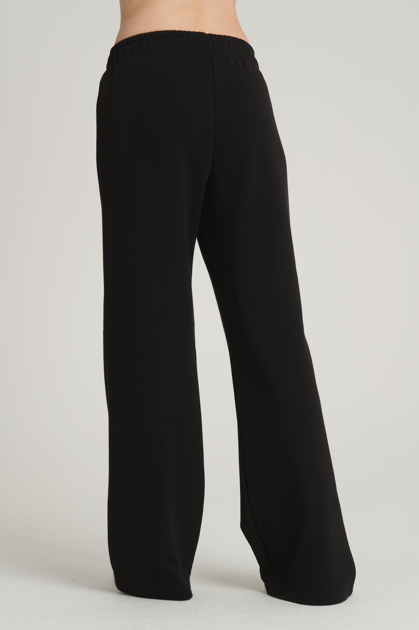Ribbed Black Tracksuit