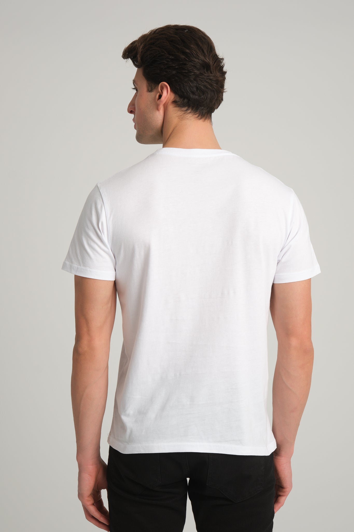 Göbeklitepe Printed Men's White T-Shirt ''The Story of Snakes and Birds''