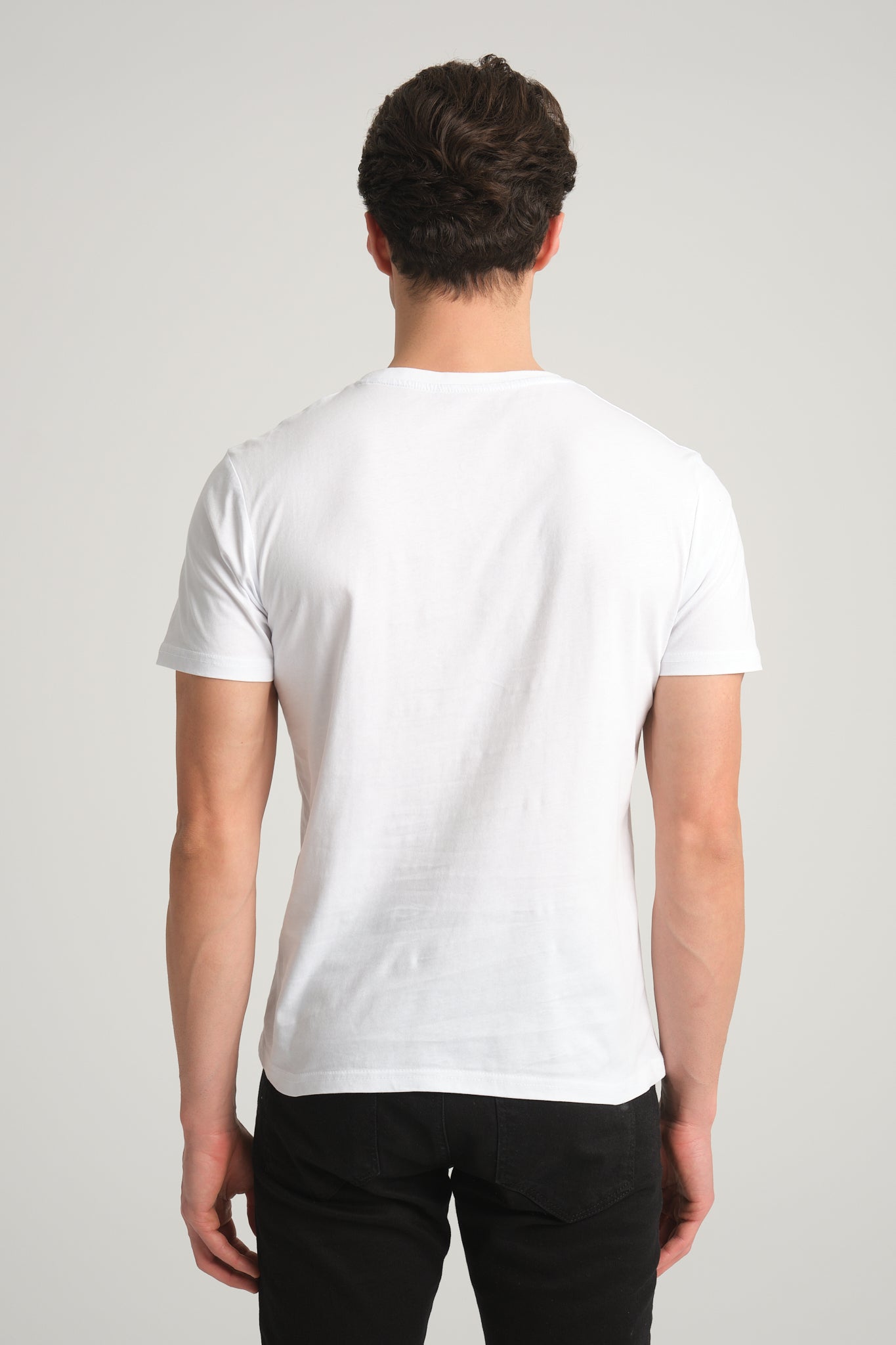 Gobeklitepe Printed Men's White T-Shirt ''Plan A,B,C,D''