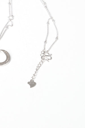 Silver Stone Necklace