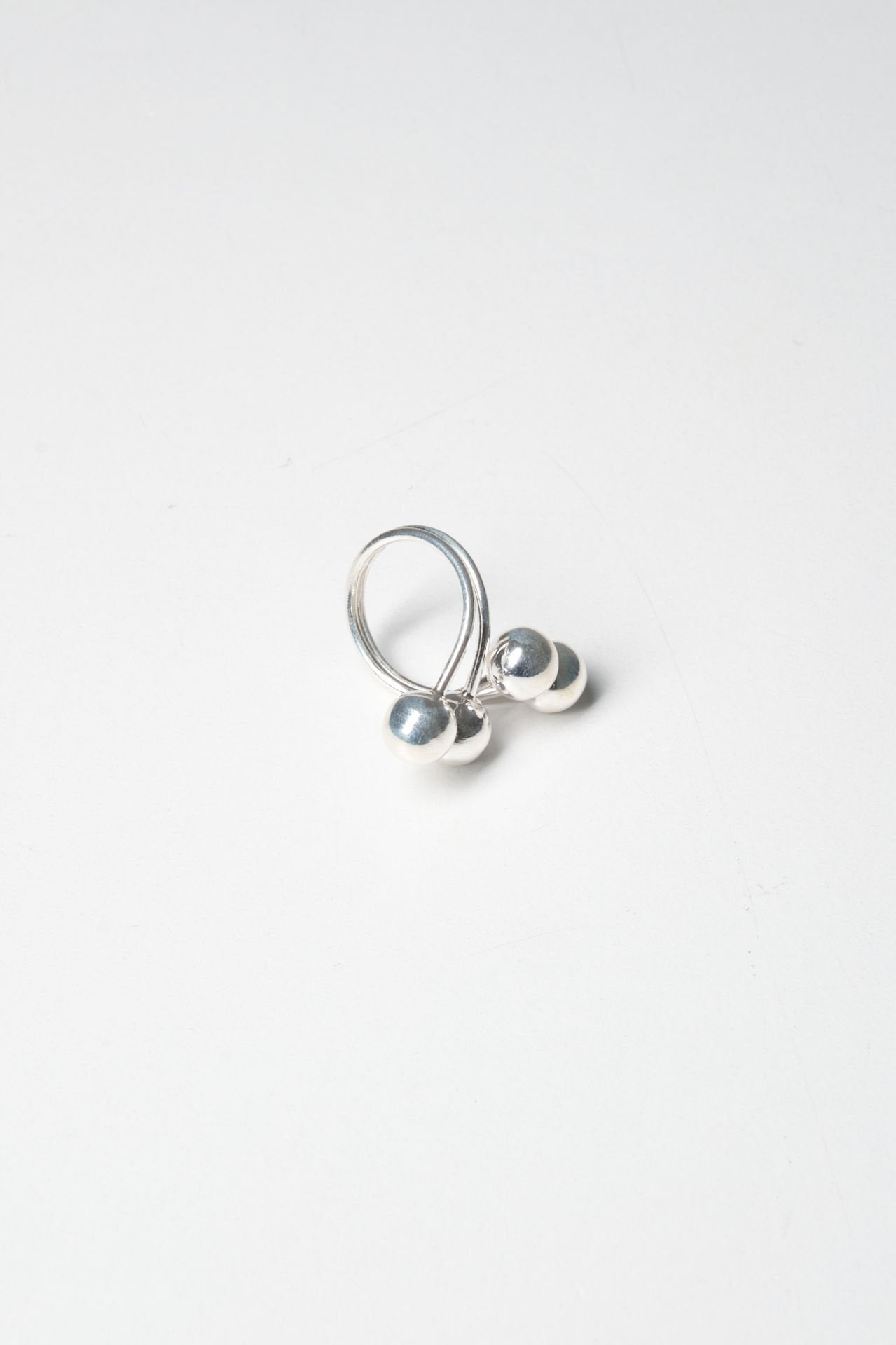 Silver Ball Ring