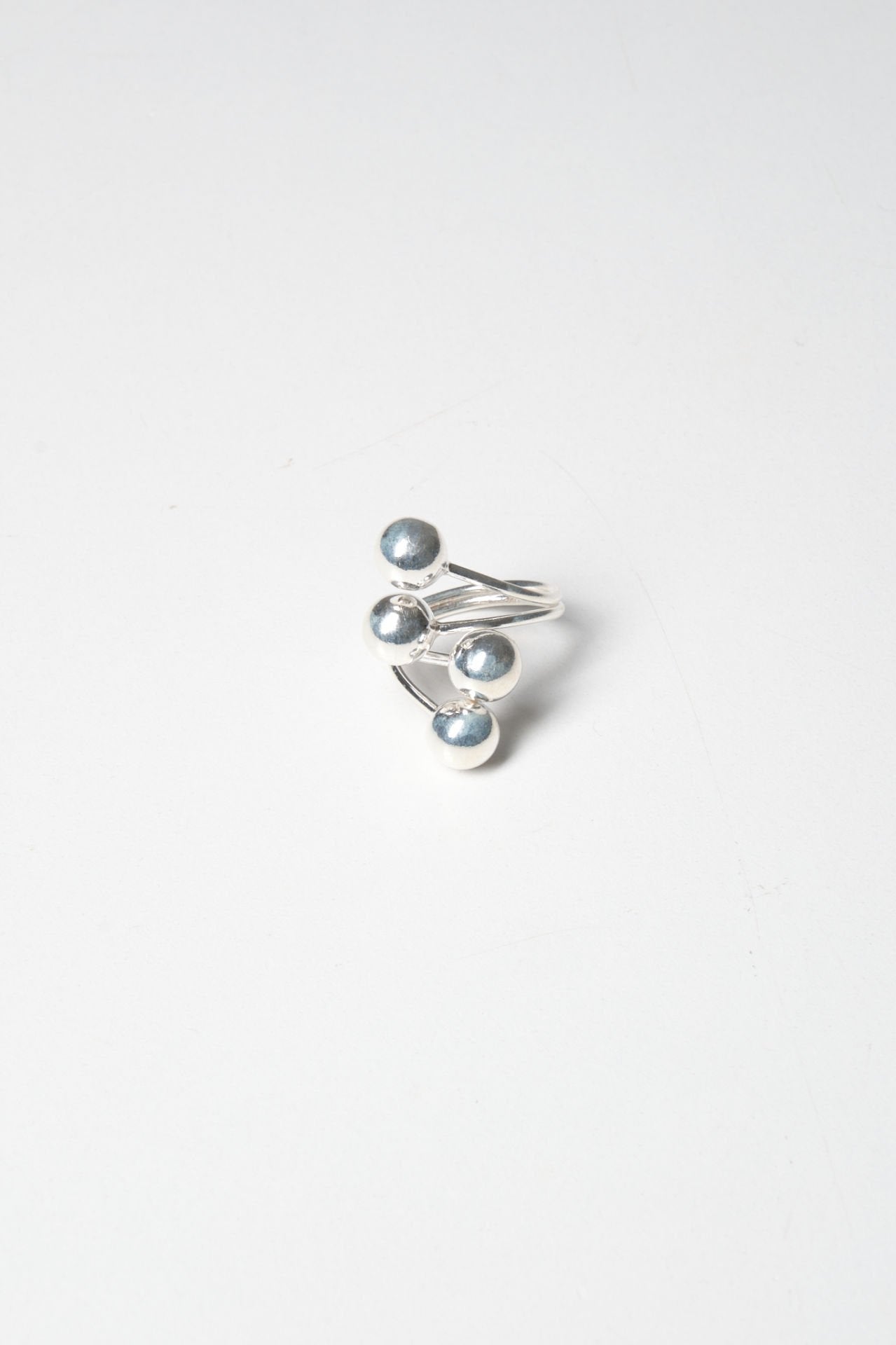 Silver Ball Ring