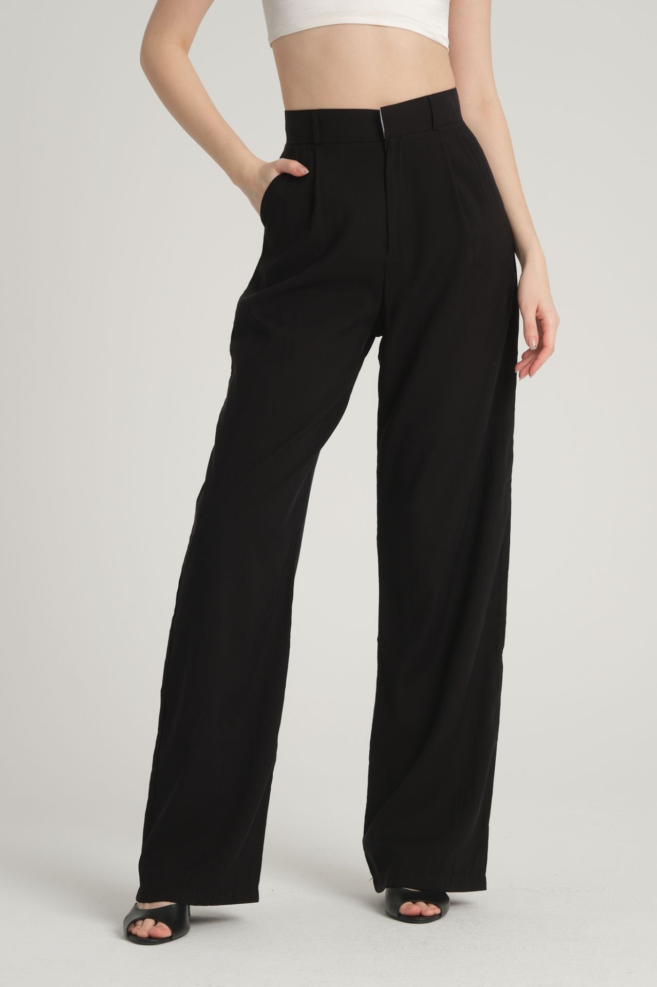 High Waist Trousers