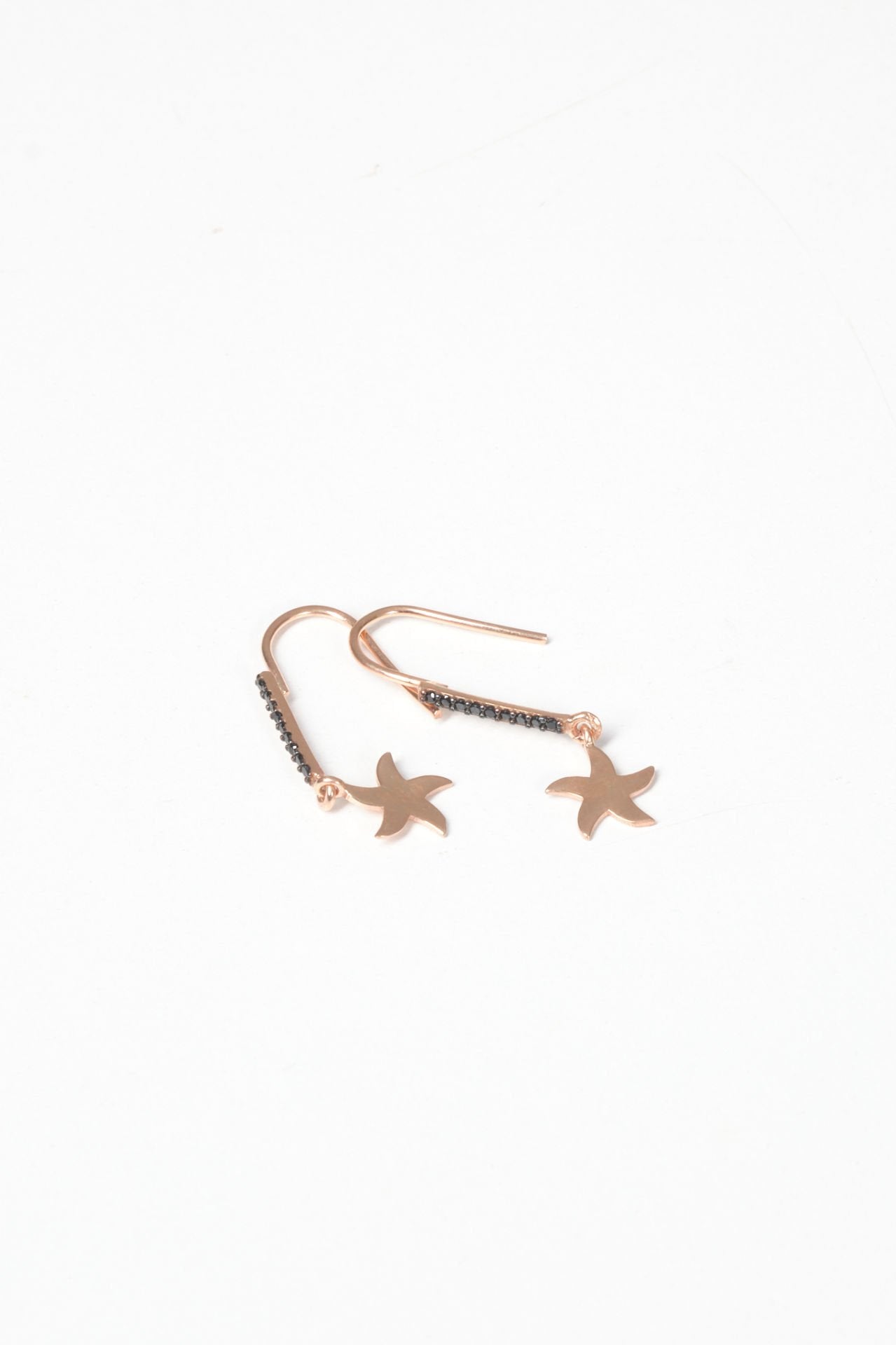 Silver Star Earrings